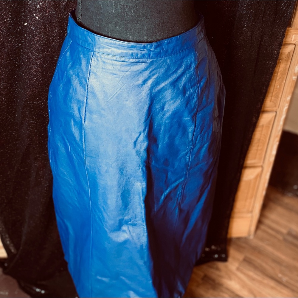Leather Skirt